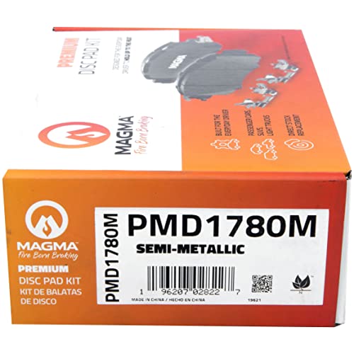 MAGMA Premium Semi-Metallic Brake Pads PMD1780M