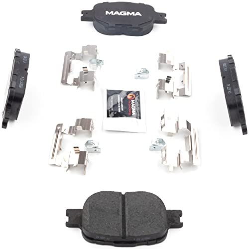 MAGMA Premium PMD817C Ceramic Brake Pads, Front