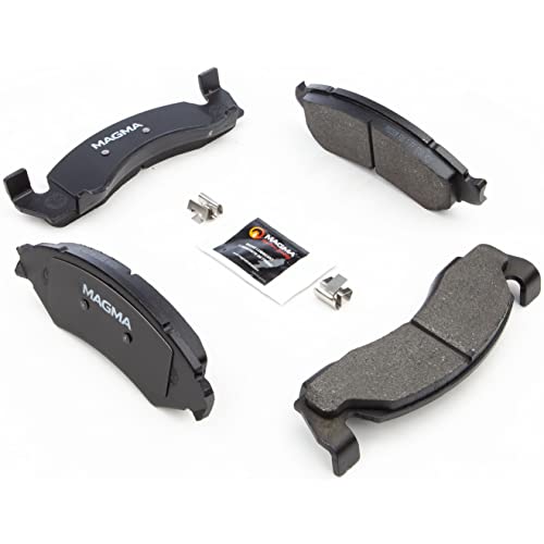 MAGMA Premium PMD50M Semi-Metallic Brake Pads, Front