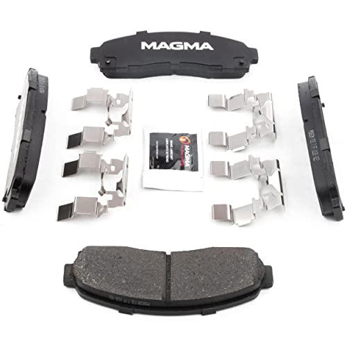 MAGMA Premium PMD883M Semi-Metallic Brake Pads, Rear