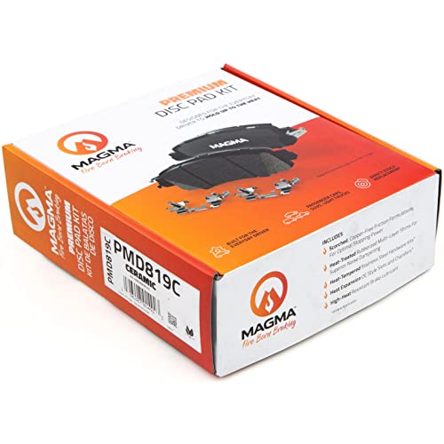 MAGMA Premium Ceramic Brake Pads PMD819C