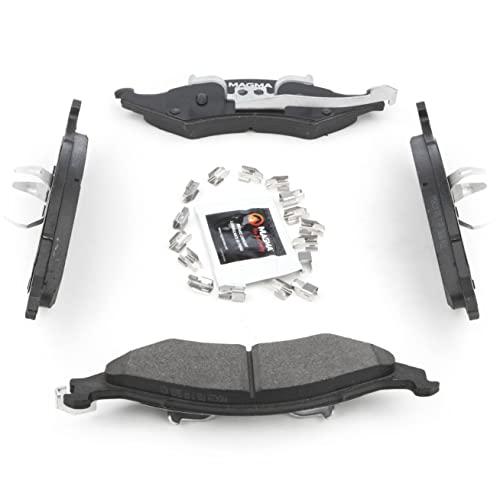 MAGMA Premium PMD421M Semi-Metallic Brake Pads, Front