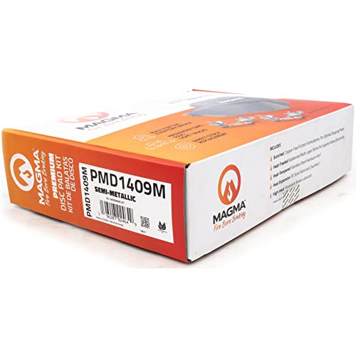 MAGMA Premium Semi-Metallic Brake Pads PMD1409M