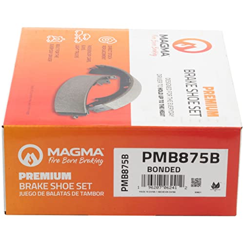 MAGMA Premium Parking Brake Shoes PMB875B