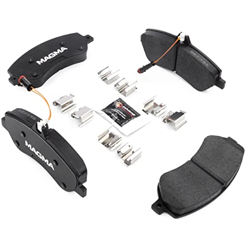 MAGMA Premium PMD1406C Ceramic Brake Pads, Front