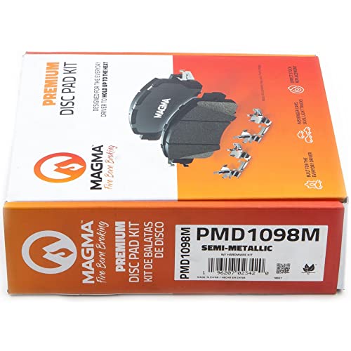 MAGMA Premium Semi-Metallic Brake Pads PMD1098M