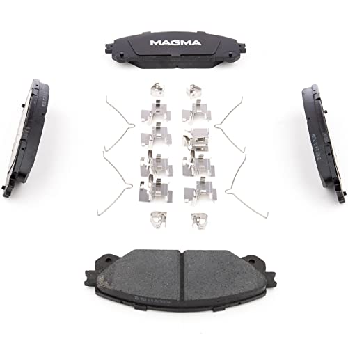 MAGMA Premium PMD1324C Ceramic Brake Pads, Front