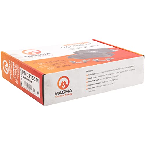 MAGMA Premium Semi-Metallic Brake Pads PMD2155M