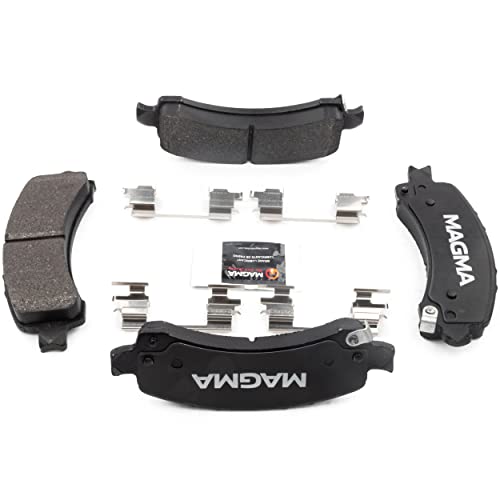 MAGMA Premium PMD974M Semi-Metallic Brake Pads, Rear
