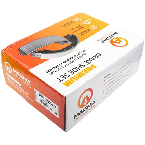 MAGMA Premium Parking Brake Shoes PMB824B