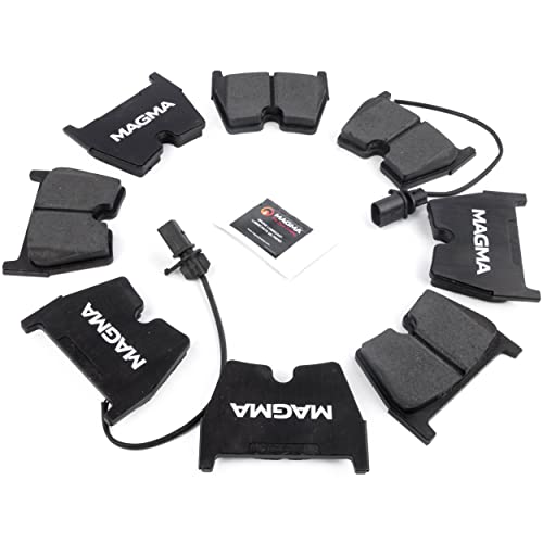 MAGMA Premium PMD1029C Ceramic Brake Pads, Front