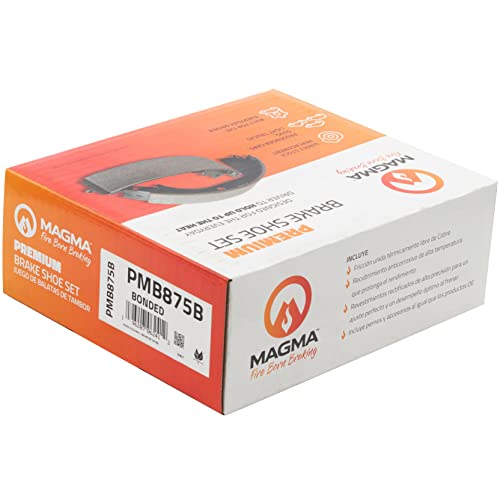 MAGMA Premium Parking Brake Shoes PMB875B