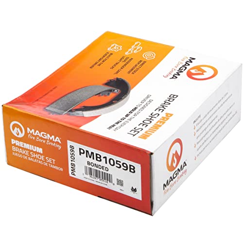 MAGMA Premium PMB1059B Bonded Shoes, Rear