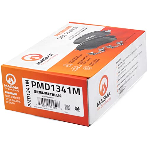 MAGMA Premium Semi-Metallic Brake Pads PMD1341M