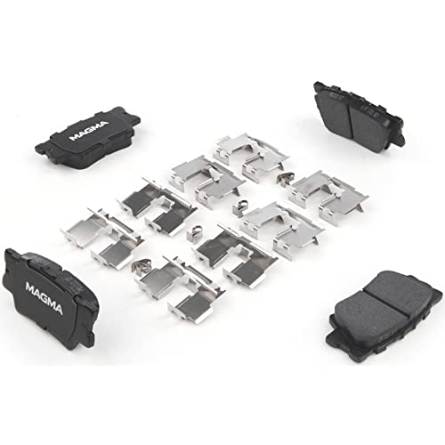 MAGMA Premium PMD1212C Ceramic Brake Pads, Rear