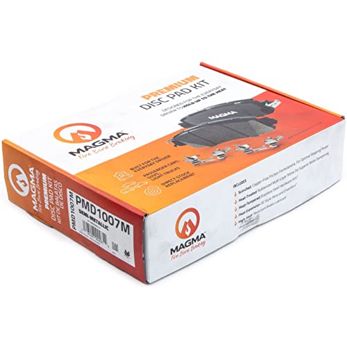 MAGMA Premium Semi-Metallic Brake Pads PMD1007M