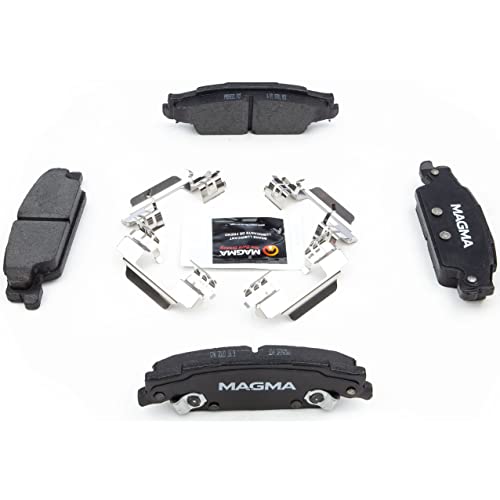 MAGMA Premium PMD922C Ceramic Brake Pads, Rear