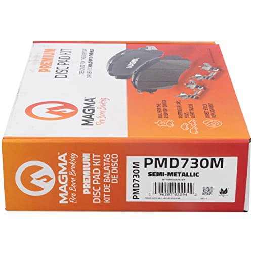 MAGMA Premium PMD730M Semi-Metallic Brake Pads
