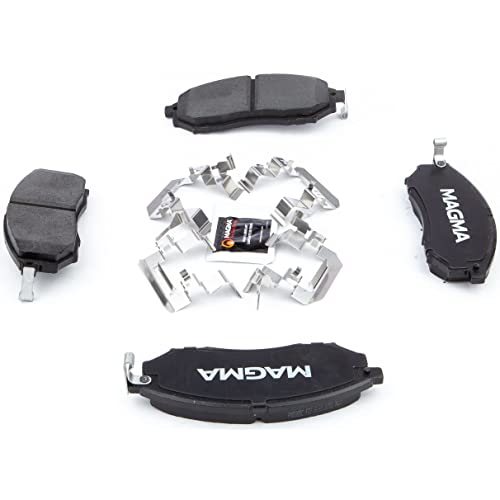 MAGMA Premium PMD888C Ceramic Brake Pads, Front