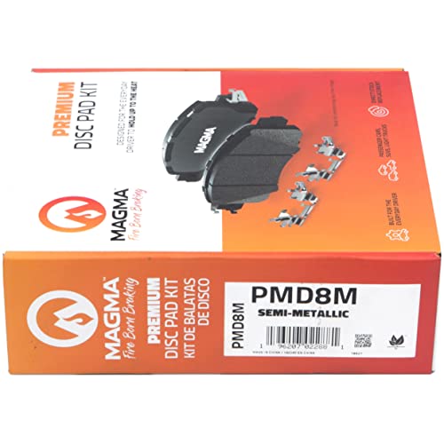 MAGMA Premium Semi-Metallic Brake Pads PMD8M