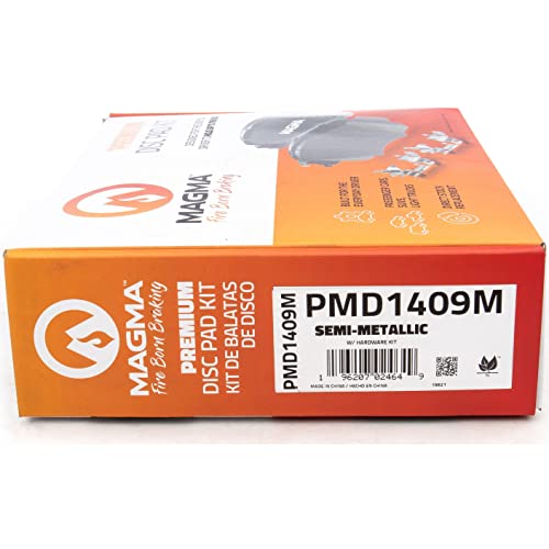 MAGMA Premium Semi-Metallic Brake Pads PMD1409M