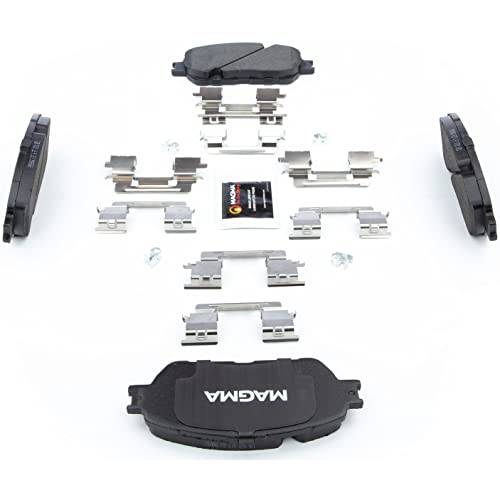 MAGMA Premium PMD906C Ceramic Brake Pads, Front