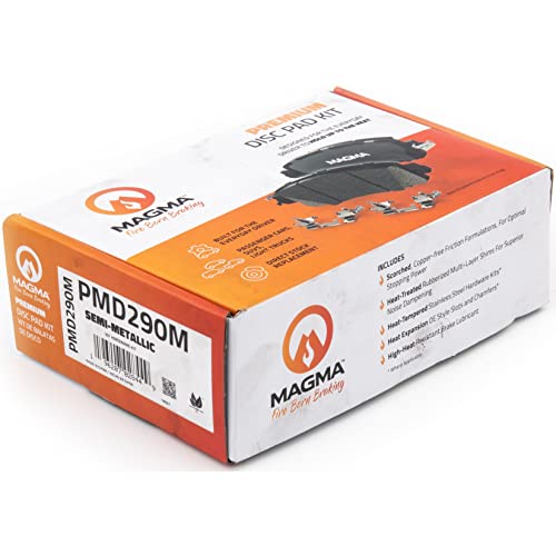 MAGMA Premium Semi-Metallic Brake Pads PMD290M