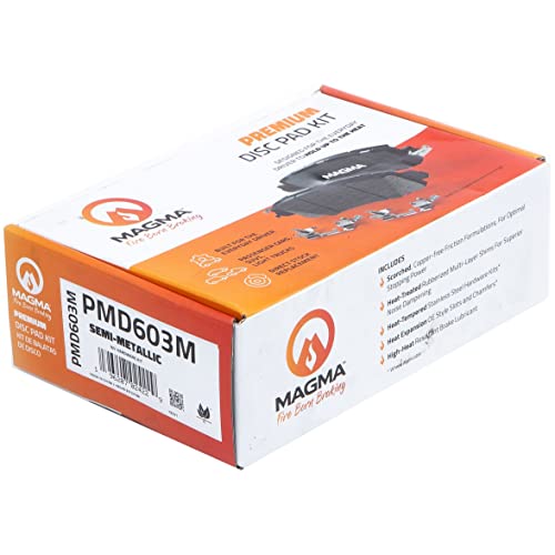 MAGMA Premium Semi-Metallic Brake Pads PMD603M