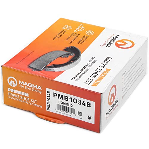 MAGMA Premium PMB1034B Bonded Shoes, Rear
