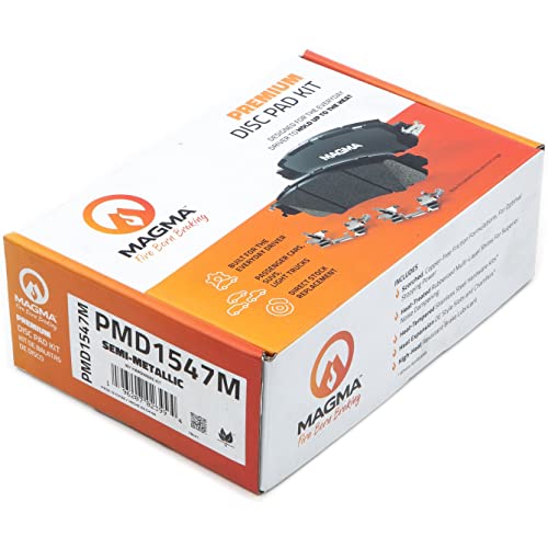 MAGMA Premium Semi-Metallic Brake Pads PMD1547M