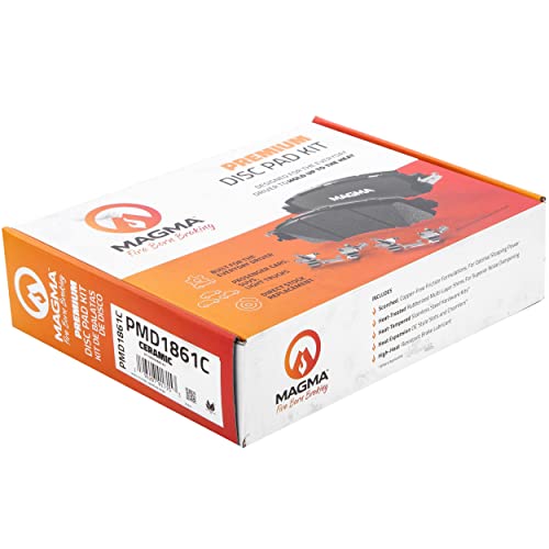 MAGMA Premium Ceramic Brake Pads PMD1861C