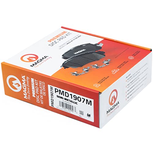 MAGMA Premium Semi-Metallic Brake Pads PMD1907M