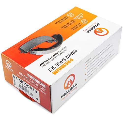 MAGMA Premium PMB1052B Bonded Shoes, Rear