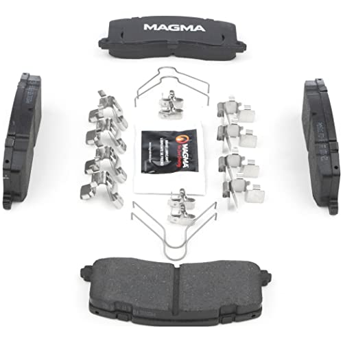 MAGMA Premium PMD501C Ceramic Brake Pads, Rear