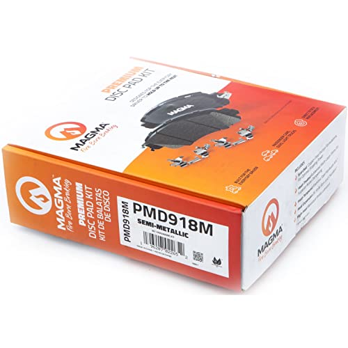 MAGMA Premium Semi-Metallic Brake Pads PMD918M