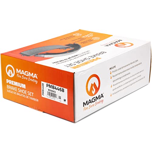MAGMA Premium PMB446B Bonded Shoes, Rear