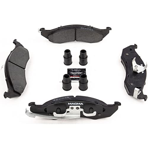 MAGMA Premium PMD576C Ceramic Brake Pads, Front
