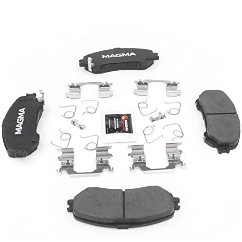 MAGMA Premium PMD1737C Ceramic Brake Pads, Front