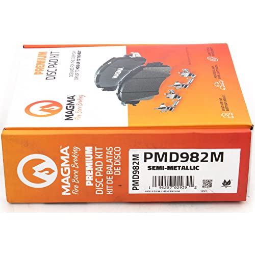 MAGMA Premium Semi-Metallic Brake Pads PMD982M