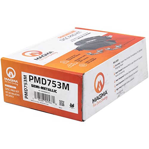MAGMA Premium Semi-Metallic Brake Pads PMD753M