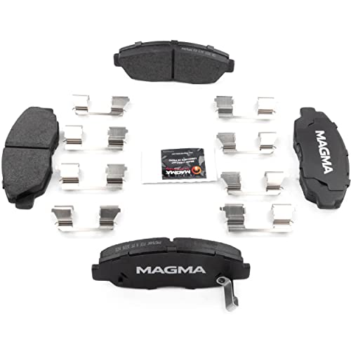 MAGMA Premium PMD764AC Ceramic Brake Pads, Front