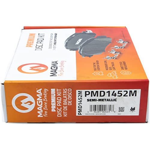 MAGMA Premium Semi-Metallic Brake Pads PMD1452M