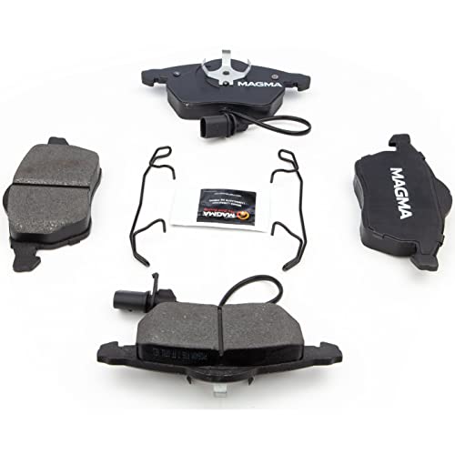 MAGMA Premium PMD840M Semi-Metallic Brake Pads, Front
