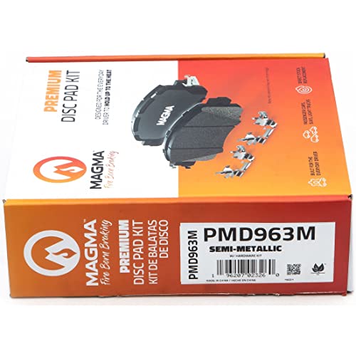 MAGMA Premium Semi-Metallic Brake Pads PMD963M