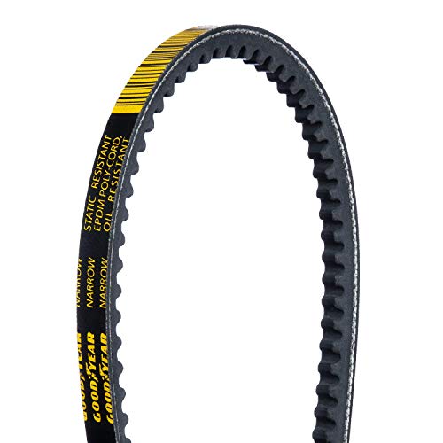 Goodyear 3VX464 Narrow Wedge Raw Edge Industrial V-Belt, 47" Outside Circumference