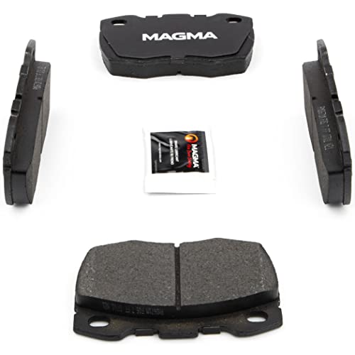 MAGMA Premium PMD671M Semi-Metallic Brake Pads, Front