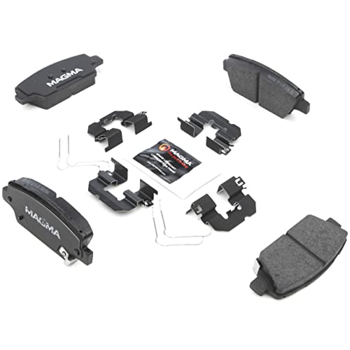 MAGMA Premium PMD2050C Ceramic Brake Pads, Rear