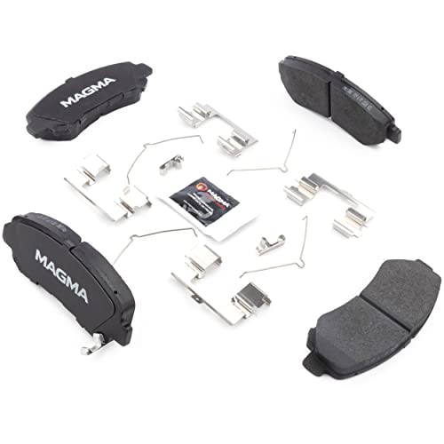 MAGMA Premium PMD1338C Ceramic Brake Pads, Rear