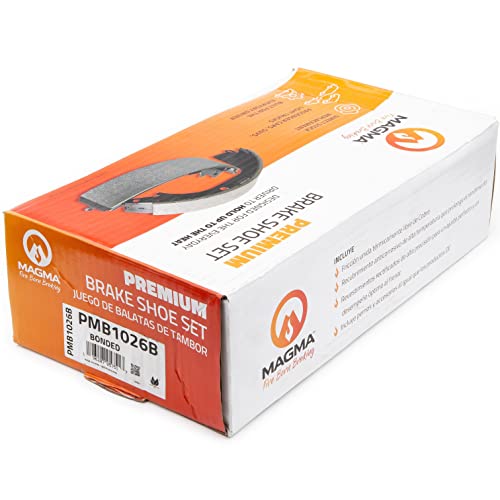 MAGMA Premium PMB1026B Bonded Shoes, Rear