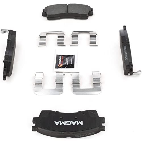 MAGMA Premium PMD889C Ceramic Brake Pads, Front